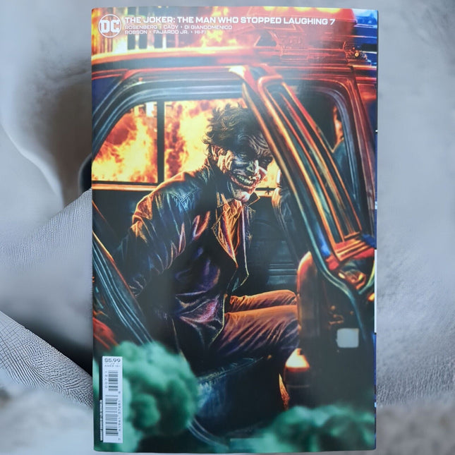 JOKER THE MAN WHO STOPPED LAUGHING #7 CVR B LEE BERMEJO 2023
