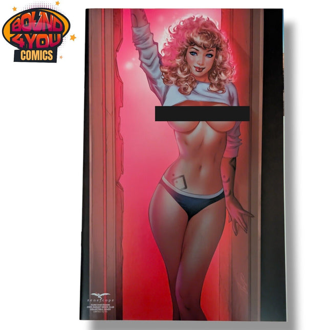 Elias Chatzoudis - 2024 August Movie Club Collectible Cover - LE 75 - Zenescope