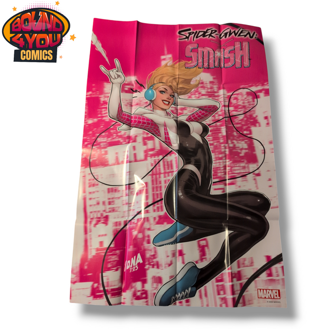 Spider-Gwen Smash #1 -  Folded Promo Retailer Poster 24" x 36"