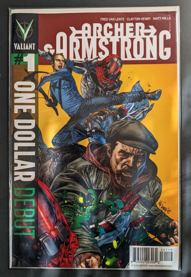 ARCHER AND ARMSTRONG #1 (2ND SERIES) VALIANT COMICS 2012