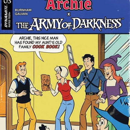 Archie X Army Of Darkness #3 - Bill Galvan Variant - Dynamite 2026