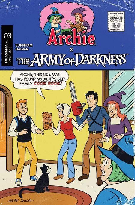 Archie X Army Of Darkness #3 - Bill Galvan Variant - Dynamite 2026