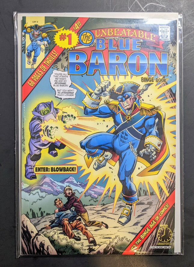 Sitcomics Presents The Unbeatable Blue Baron Binge Book (2nd Series) #1