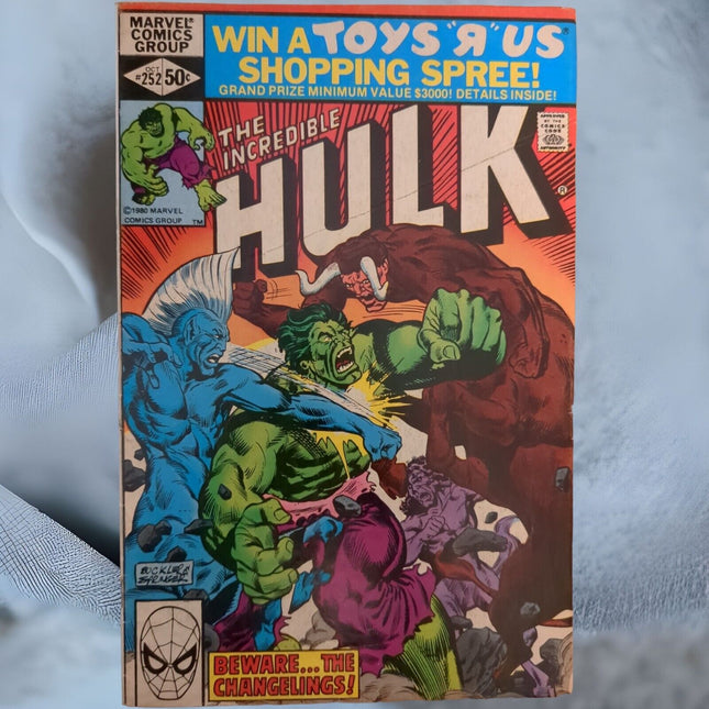 The Incredible Hulk #252 Direct Edition 1980 Marvel Comics