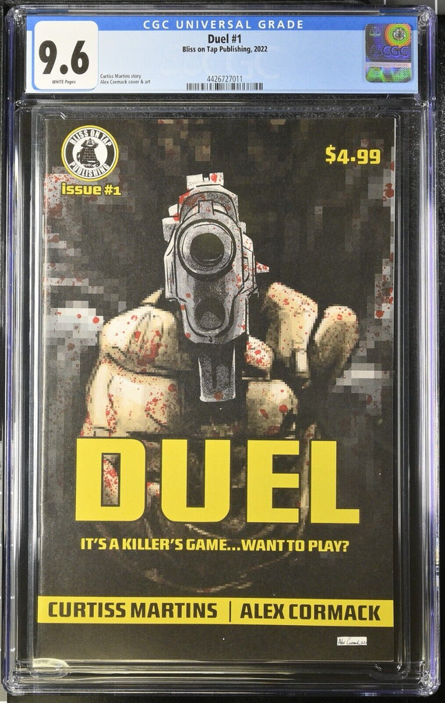 Duel #1 CGC 9.6 Bliss on Tap Publishing (2022)
