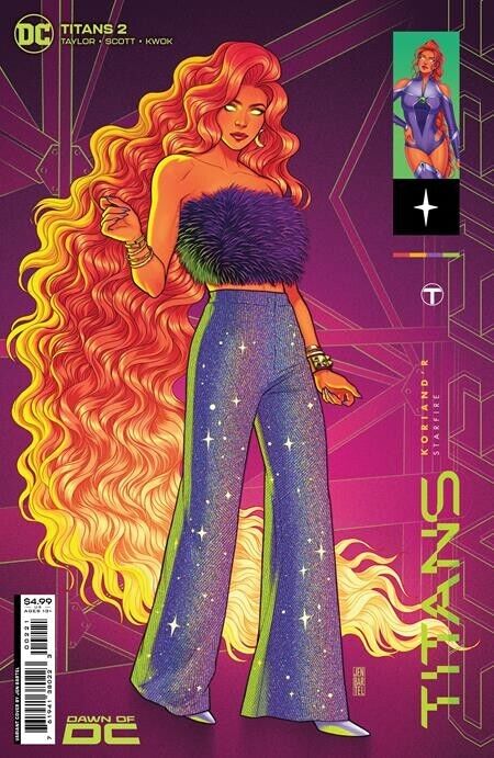 TITANS #2 JEN BARTEL VARIANT *PRESALE* SHIPS 6/20/23