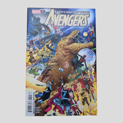 The Avengers #61  Marvel Comics Javier Garron cover 2022