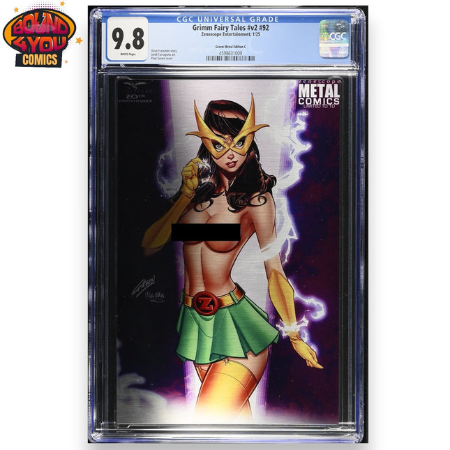Paul Green -2025 April VCON 22 Black Friday Z-Rated Metal Comic - LE10 - CGC 9.8