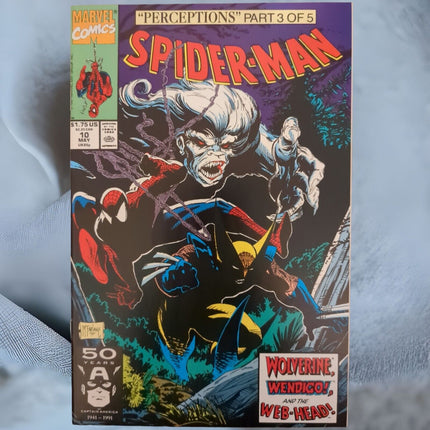 SPIDER-MAN #10 - DIRECT EDITION (1991)