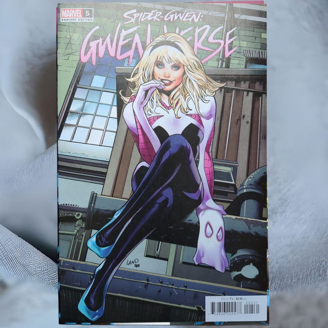 SPIDER-GWEN: GWENVERSE #5 LAND HOMAGE VARIANT 2022