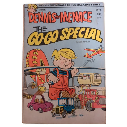 DENNIS THE MENACE: THE GO GO SPECIAL GD/VG  HANK KETCHAM (1973) FAWCETT