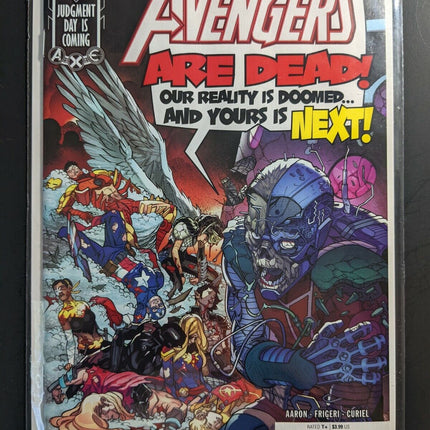 Avengers #54 Main Cover Javier Garron Marvel 2022 NM