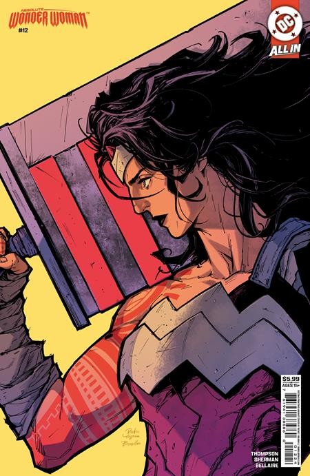 Absolute Wonder Woman #12 - Rickie Yagawa Variant  - DC 2026