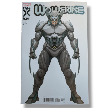 WOLVERINE #49 - LEINIL FRANCIS YU - ADAMANTIUM ARMOR DESIGN VARIANT (2024)