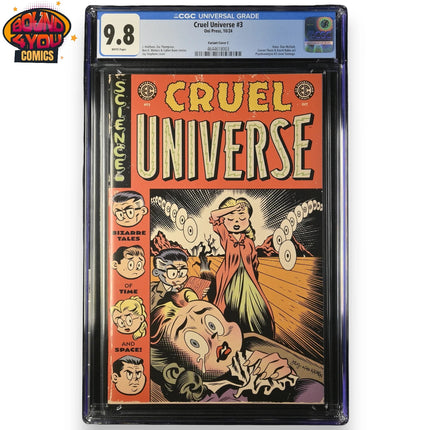 Cruel Universe #3 1:10  Jay Stephens - Homage - CGC 9.8