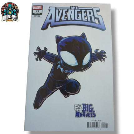 THE AVENGERS #15 - SKOTTIE YOUNG - BIG MARVEL VARIANT (2024)