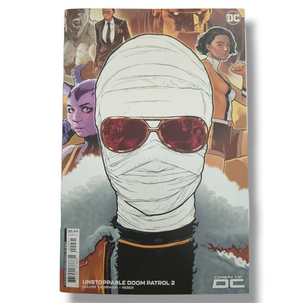 UNSTOPPABLE DOOM PATROL #2 - JEFF SPOKES GLOW IN THE DARK VARIANT (2023)