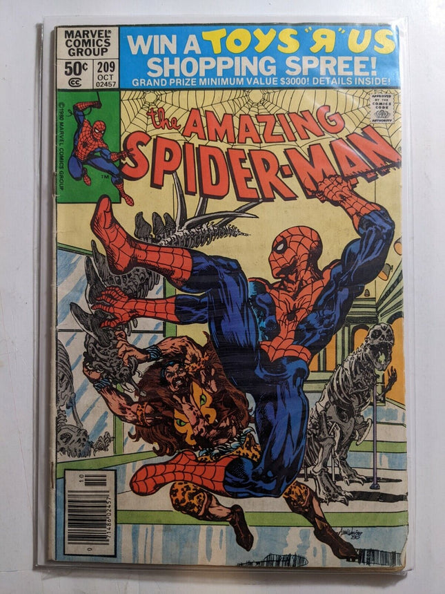 Amazing Spider-Man #209 (1980) 1st App/Origin Calypso Marvel Comics