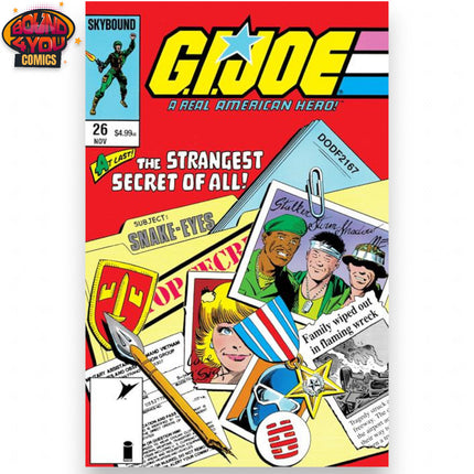 Gi Joe A Real American Hero #26 - Hama Files Edition Zeck & Wiacek Foil Variant