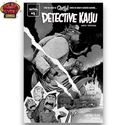 Detective Kaiju #4 - Cover A Kit Wallis (2025)