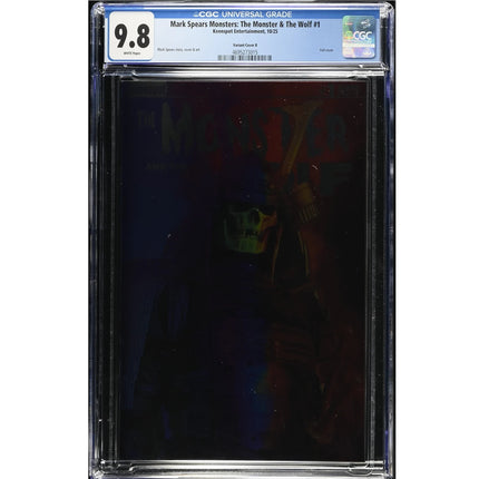 Mark Spears Monsters: Monster & The Wolf #1 1:250 - Holofoil Incentive | CGC 9.8