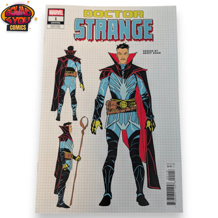 Doctor Strange #1 1:10 - Geoff Shaw - Design Variant (2025)