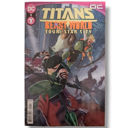 TITANS: BEAST WORLD #1 - MIKEL JANIN - REGULAR (2023)