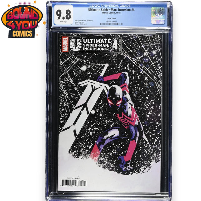 Ultimate Spider-Man: Incursion #4 - Michael Walsh Variant - CGC 9.8