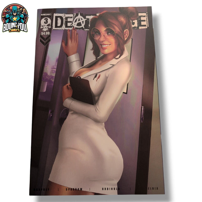 Deathrage #3 - Tristarr - Cover B Variant (Merc Publishing 2022)