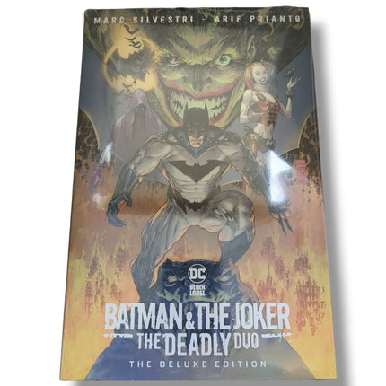 BATMAN & THE JOKER THE DEADLY DUO DELUXE EDITION HARD COVER (2023)