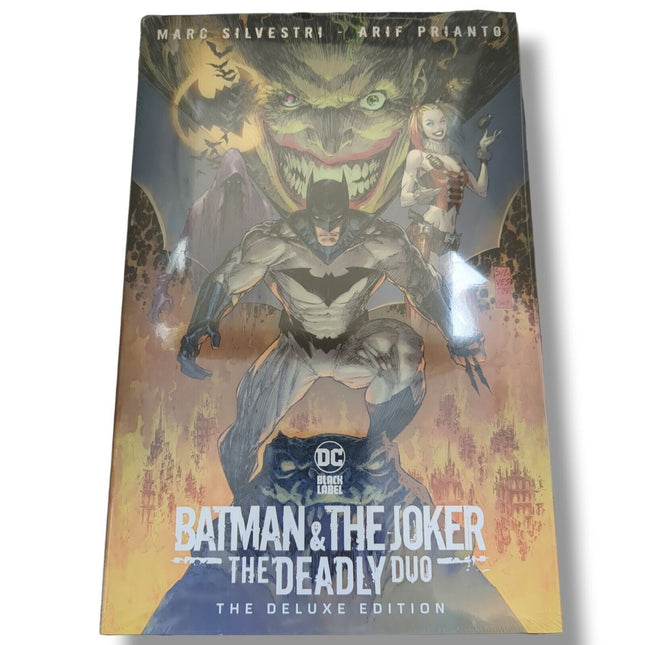 BATMAN & THE JOKER THE DEADLY DUO DELUXE EDITION HARD COVER (2023)