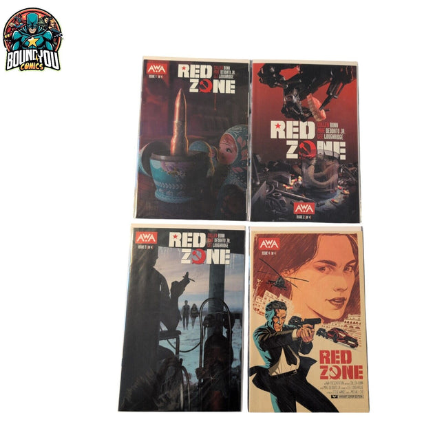 Red Zone #1-4 Complete Set (2023)