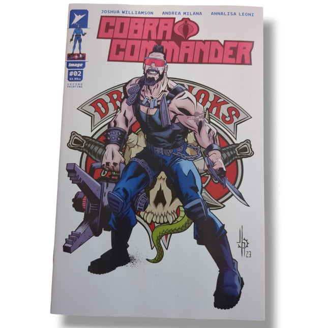 COBRA COMMANDER #2 - JASON HOWARD - 2ND PRINT (2024)