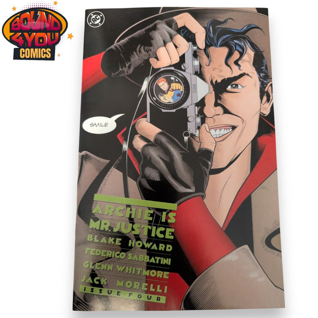 Archie Is Mr. Justice #4 - Matt Talbot - Killing Joke Homage Variant (2025)