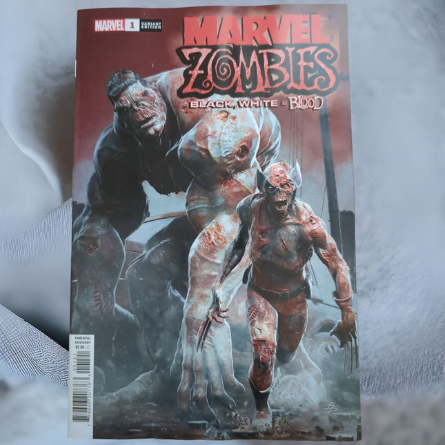 MARVEL ZOMBIES: BLACK, WHITE & BLOOD #1 - BJORN BARENDS VARIANT (2023)
