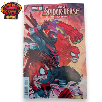 Web of Spider-Verse: New Blood #1 - Ario Anindito - Connecting Variant (2025)