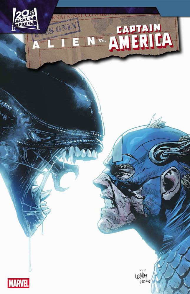 Alien Vs. Captain America #4 - Leinil Yu - Marvel 2026