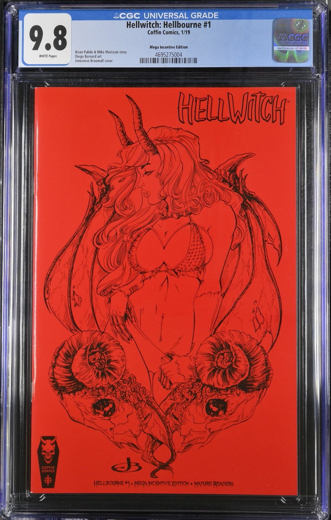 Hellwitch: Hellbourne #1 - Mega Incentive Edition | CGC 9.8