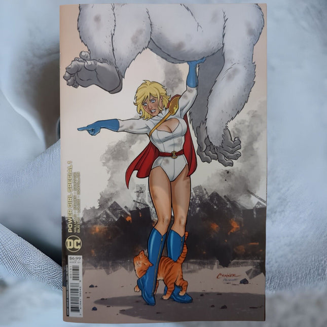 POWER GIRL SPECIAL #1 CVR C AMANDA CONNER VARIANT 2023