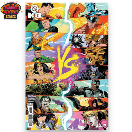 Dc K.O. #2 - Cvr G Dan Mora Bracket Variant