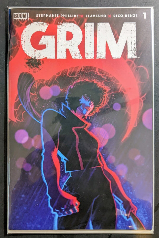 Grim #1 2nd Print Flaviano Variant Boom Studios 2022 NM Ships In Gemini