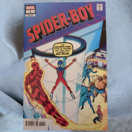 SPIDER-BOY #1 - LUCIANO VECCHIO - ASM #1 HOMAGE VARIANT (2023)