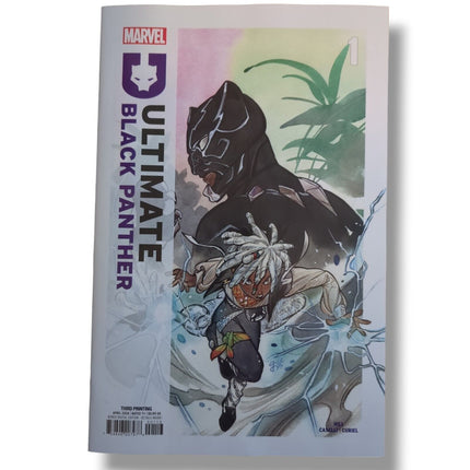 ULTIMATE BLACK PANTHER #1 - PEACH MOMOKO - 3RD PRINT  (2024)