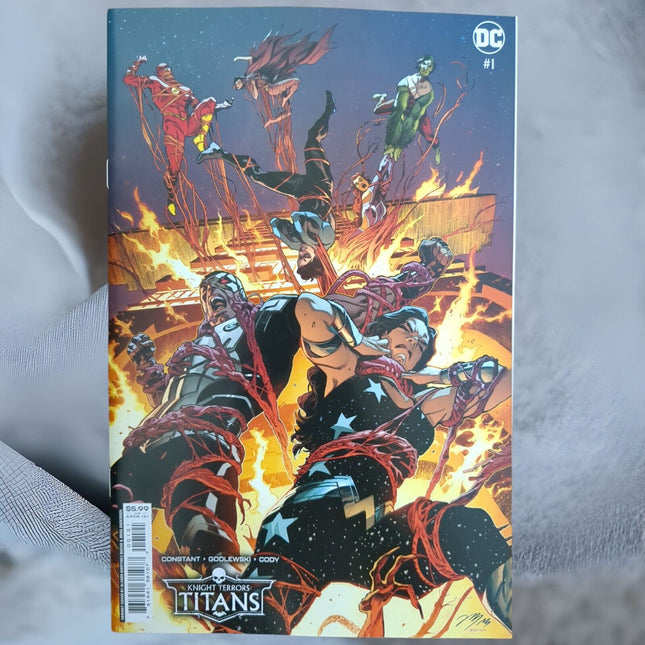 KNIGHT TERRORS: TITANS #1 - ALVARO MARTINEZ BUENO VARIANT 2023