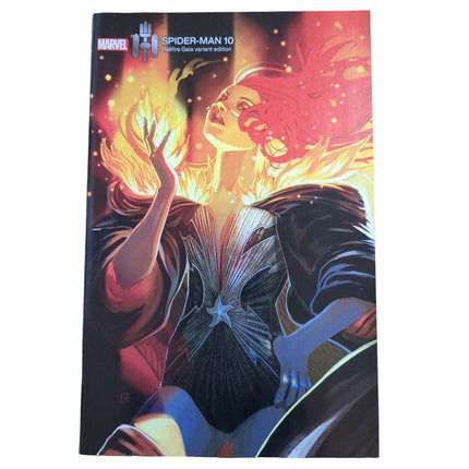 SPIDER-MAN #10 - STEPHANIE HANS - HELLFIRE GALA VARIANT (2023)