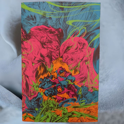 KNIGHT TERRORS: NIGHTS END #1 - HOWARD PORTER NEON INK VARIANT (2023)
