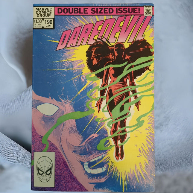 DAREDEVIL #190 - DIRECT EDITION (1983) *KEY* ORIGIN AND RESSURECTION OF ELEKTRA