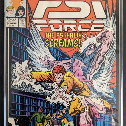 Psi Force #8 (1986)