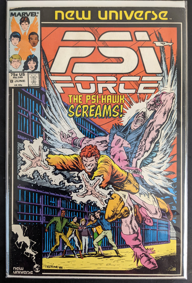 Psi Force #8 (1986)