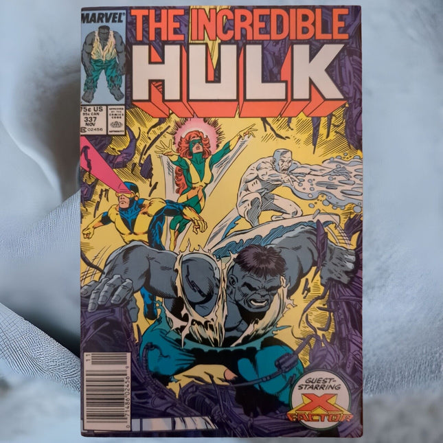 THE INCREDIBLE HULK #337 - NEWSSTAND EDITION (1987)